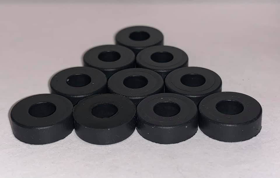 AURORA AFX SILICONE TIRES ~ FRONT NARROW ~ 10 PAIR ~ 20 TIRES ~ NEW 