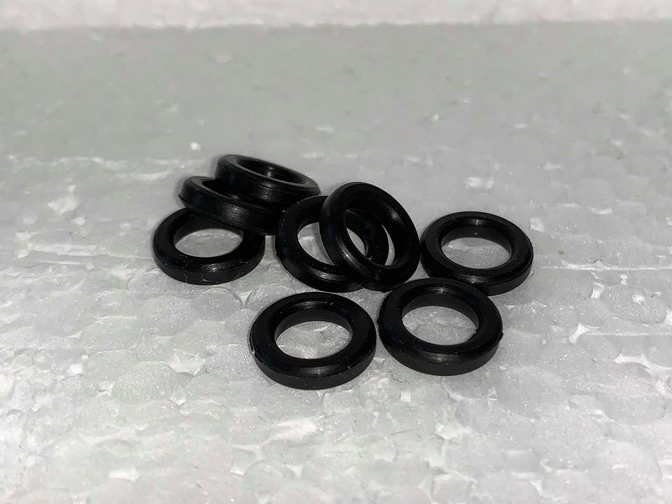 Details about   Compatible with Aurora slot car AFX FRONT NARROW silicone compound tires 100 bag 