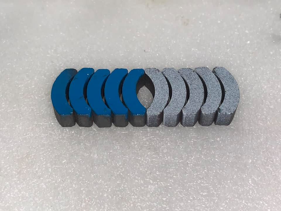 OS3 Lightning Rod Guide Pins 25 Blue For Aurora ThunderJet and DASH Chassis. 